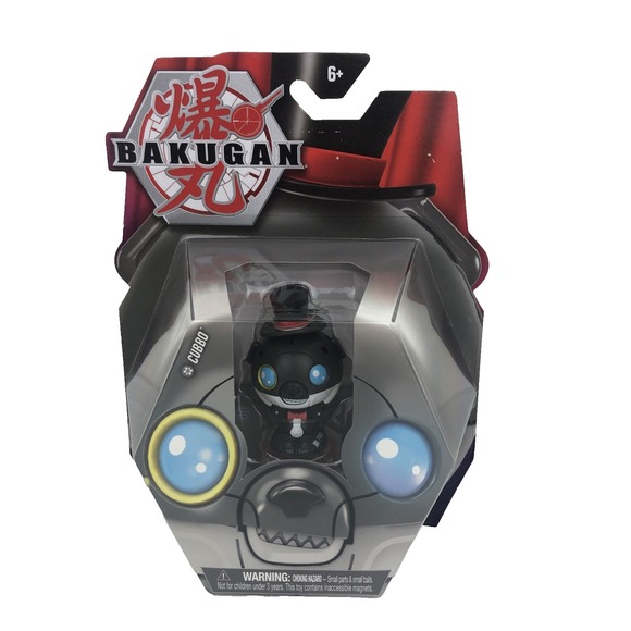 Spin Master Other - Bakugan Battle Brawler Cubbo Action Figure Magician 2 BakuCores 1 Character Card